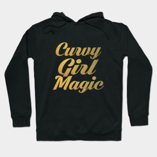 Curvy Girl Magic (Gold) Hoodie